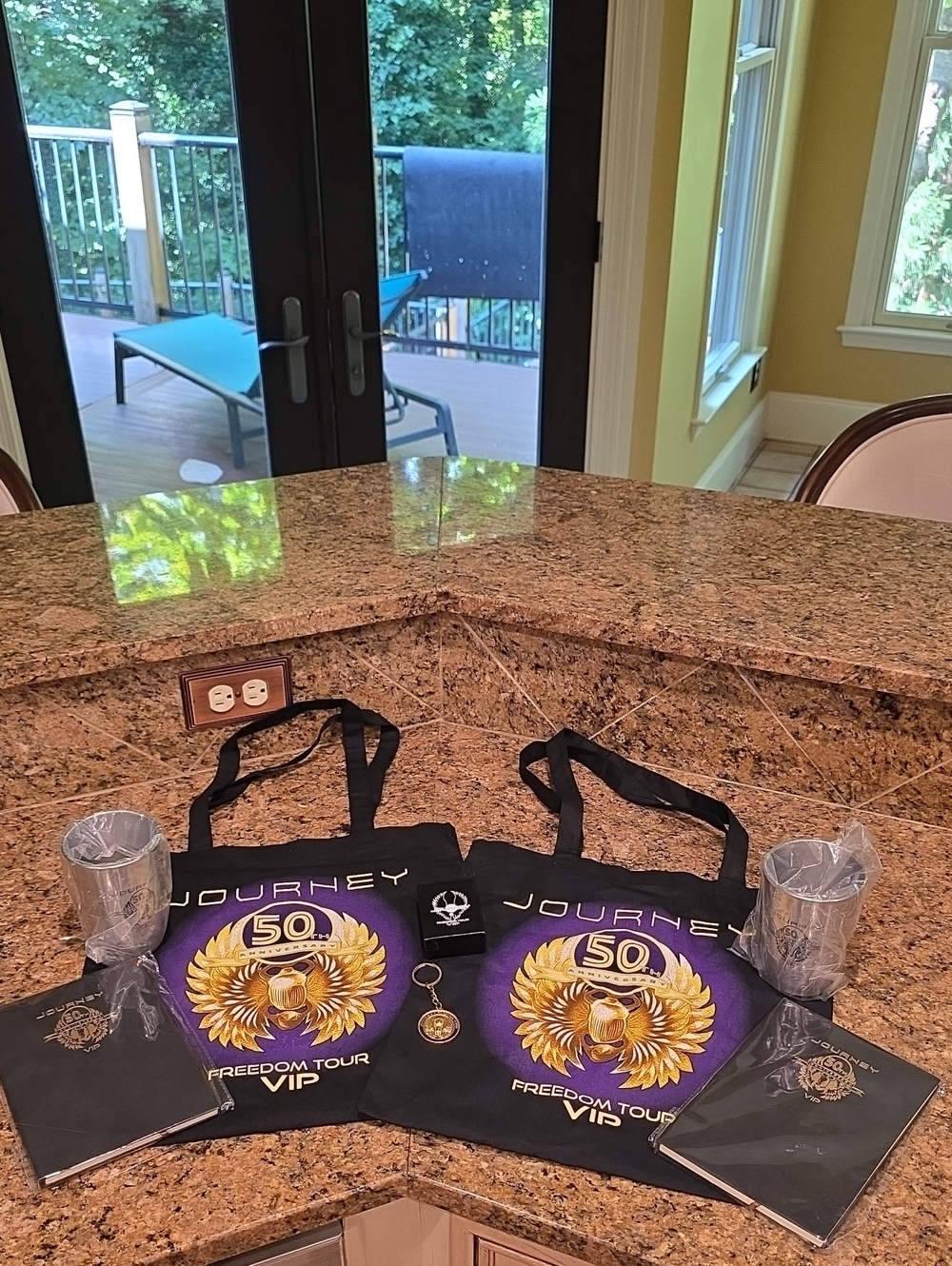New Journey 50th Anniversary Freedom Tour VIP Merch Bundle